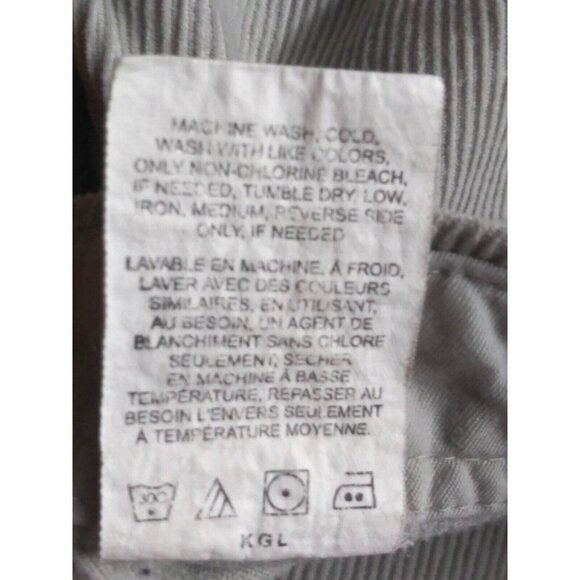 Columbia Sportswear Womens Corduroy Pants Sz 10 Nude beige Cords Outdoor cropped - Picture 9 of 9